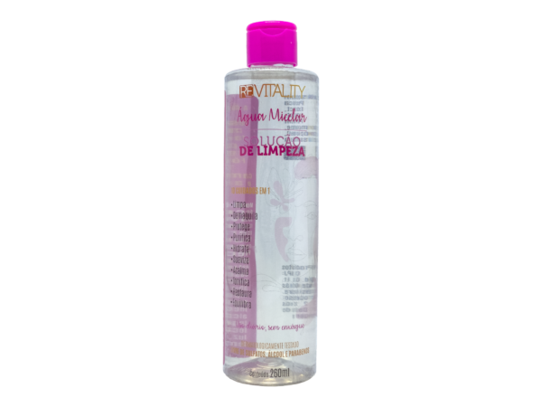 Água Micelar Solução de Limpeza 260 ml